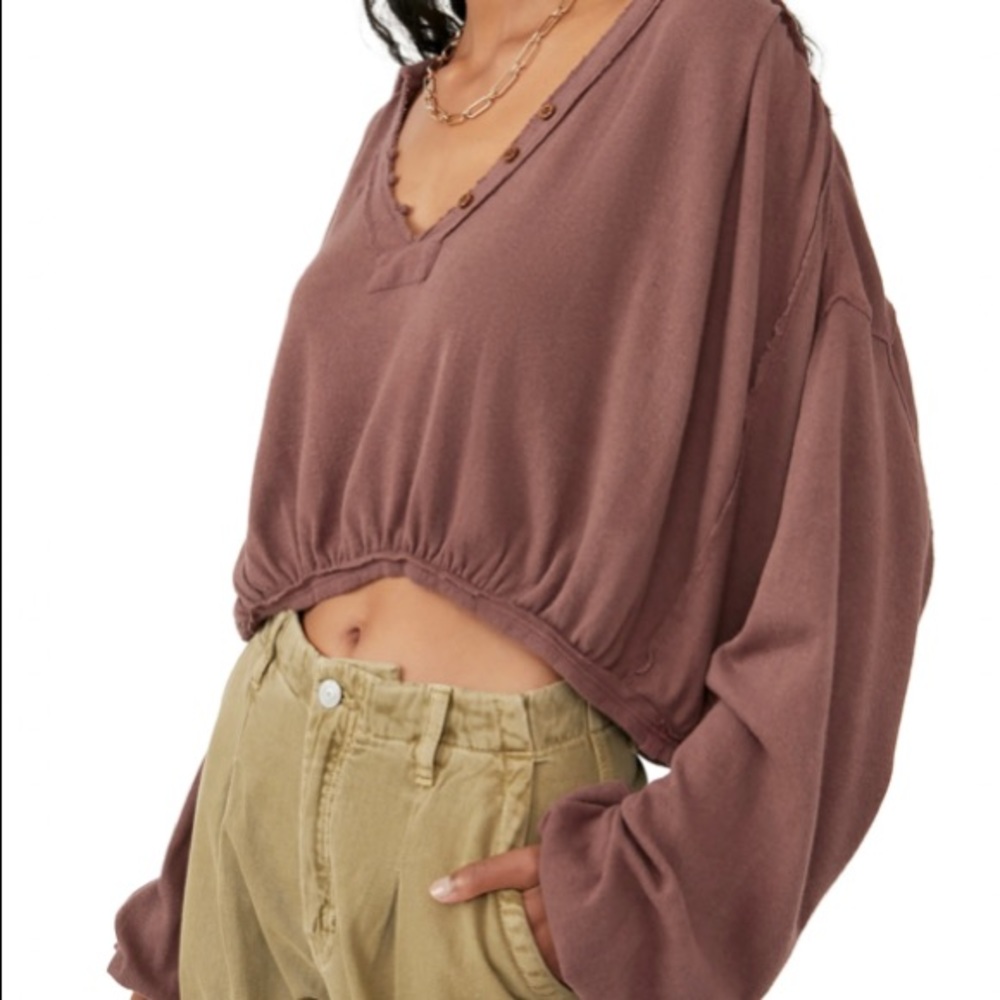 Free People xs crop